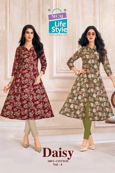 Mcm daisy vol-4 wholesale market in ludhiana for kurtis